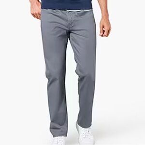 Dockers Gray Straight  Fit Pants. Size 31X29 EUC